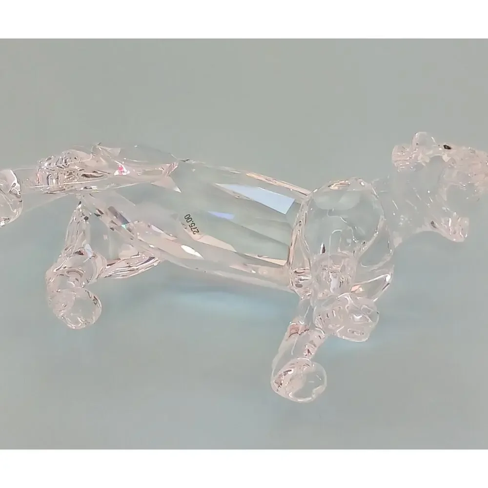 Swarovski Crystal Tiger Figurine 220470 Animal Statue Wildlife Display With Box